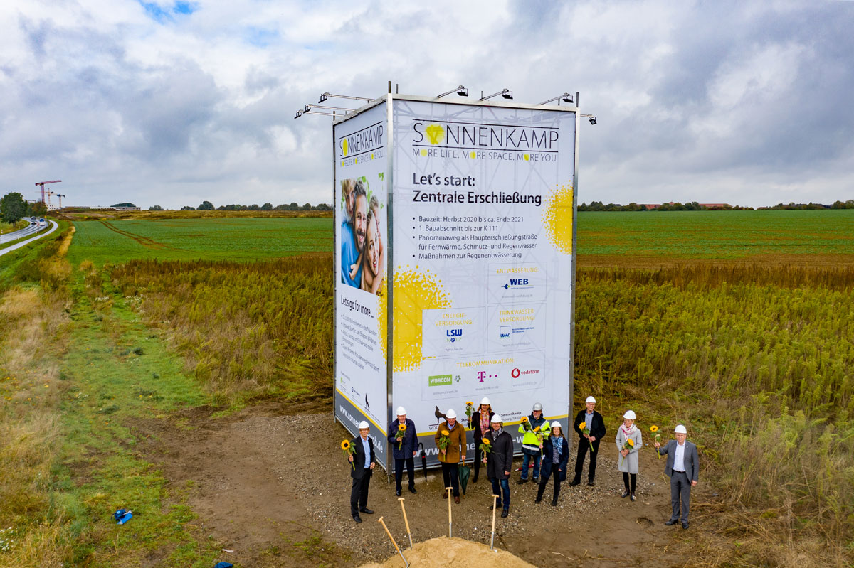 Sonnenkamp Spatenstich